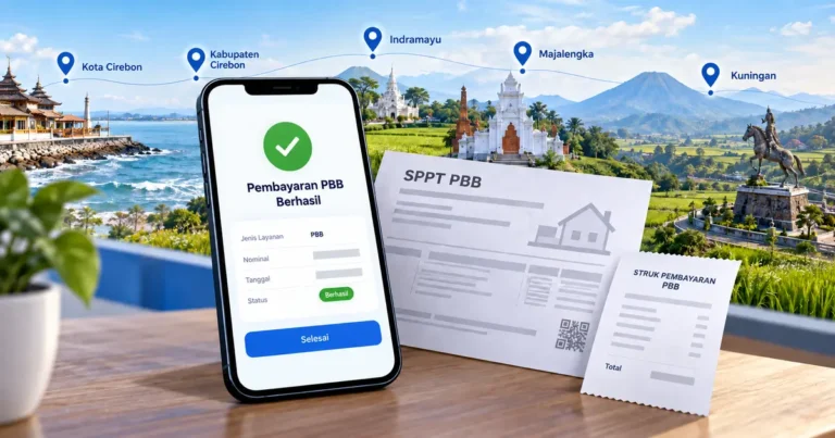 Cara bayar PBB online Ciayumajakuning melalui Griya Bayar untuk Cirebon, Indramayu, Majalengka, dan Kuningan